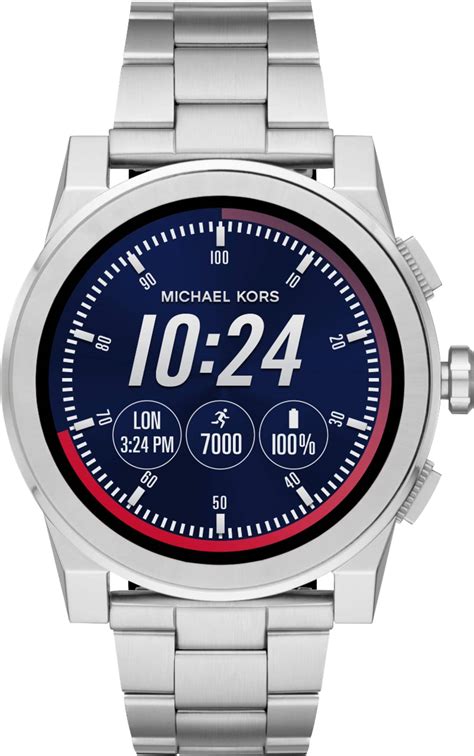 michael kors men's silvertone grayson smartwatch connect directions|User manual Michael Kors Access Grayson MKT5025 (English.